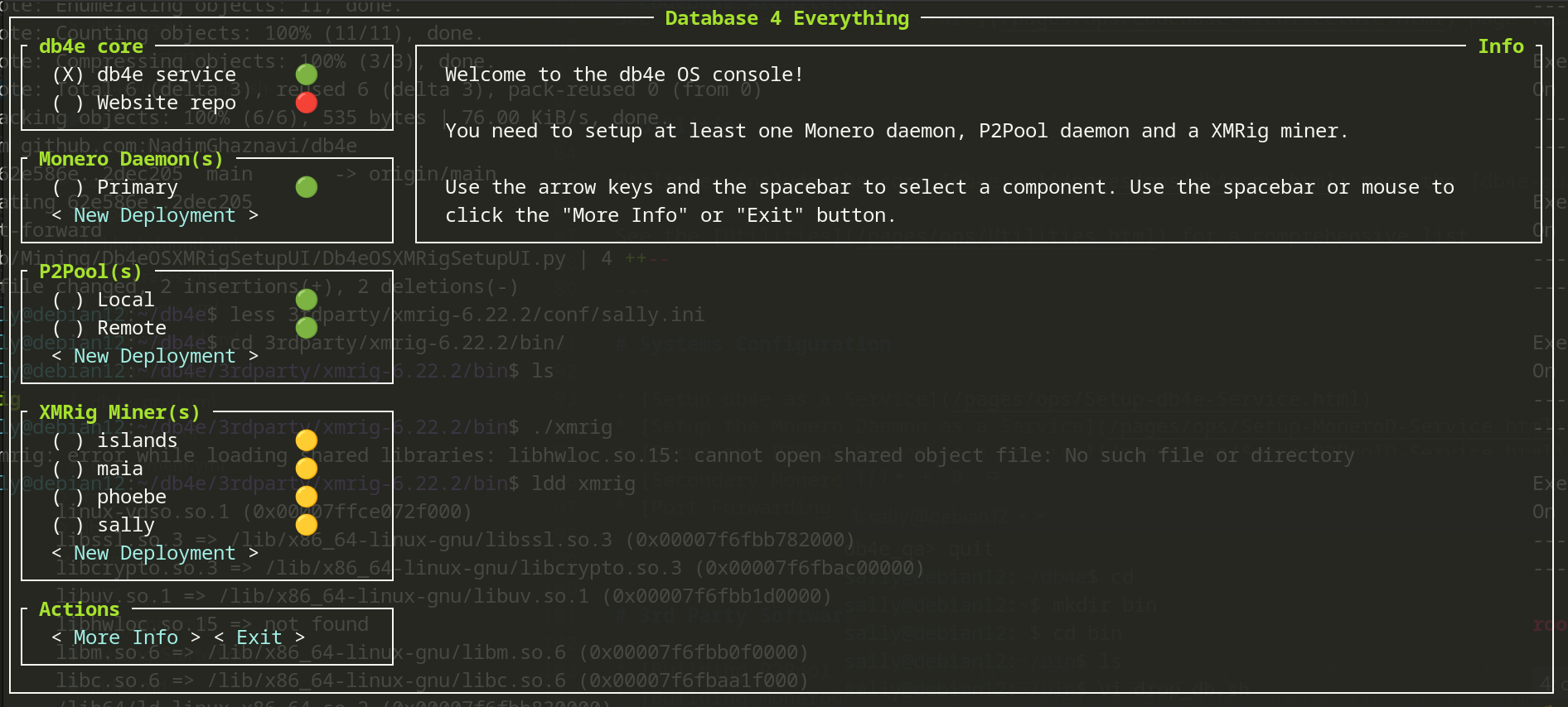 db4e-os screenshot