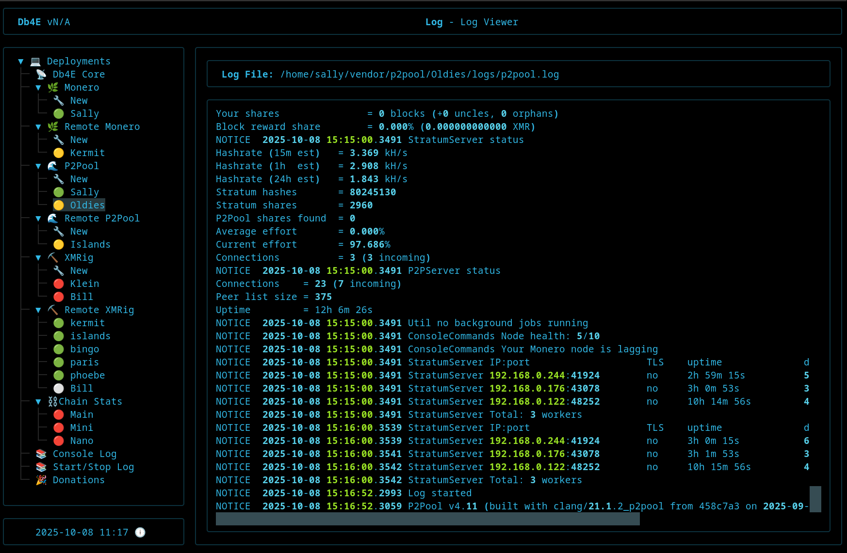 P2Pool Logs