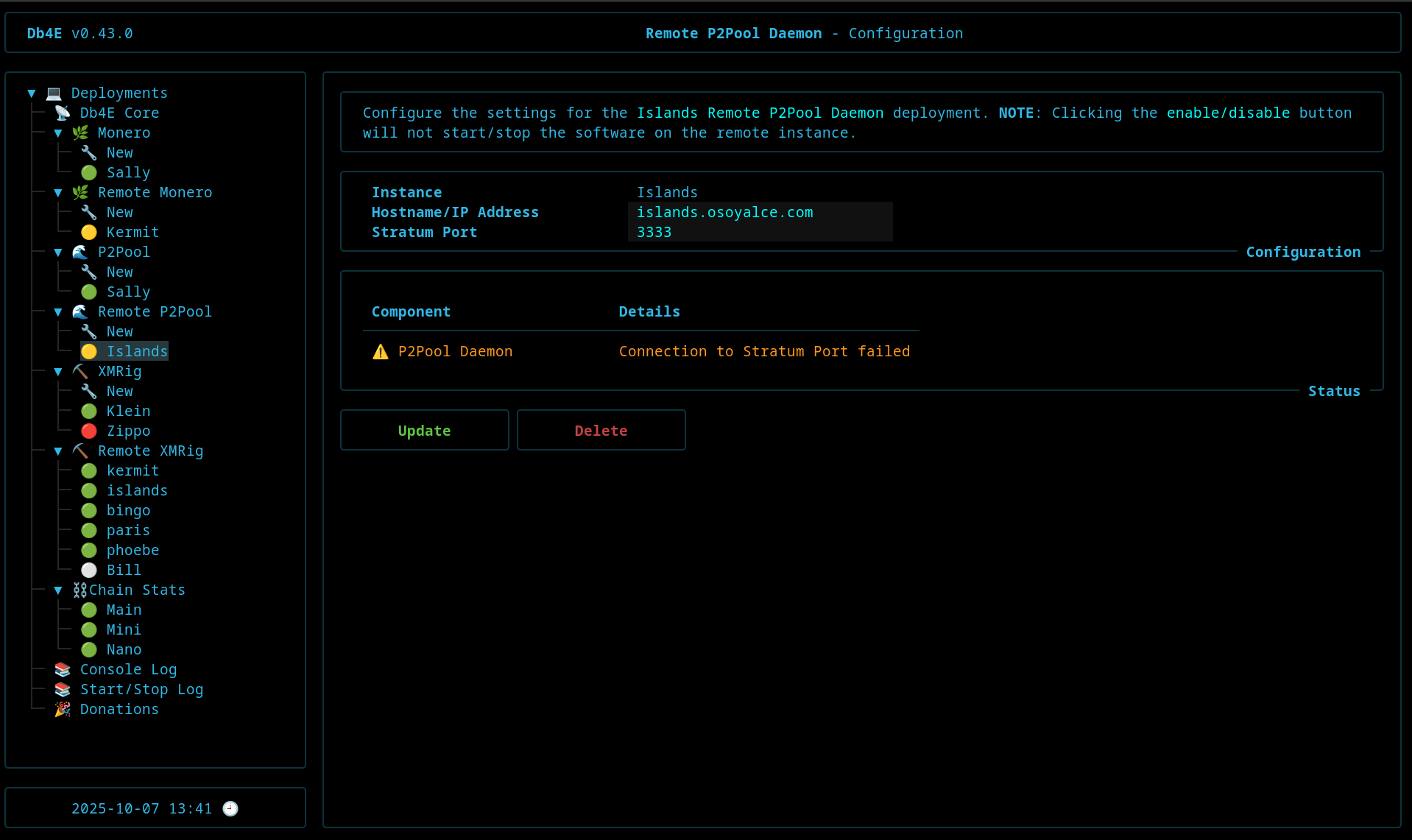 P2Pool Remote Configuration