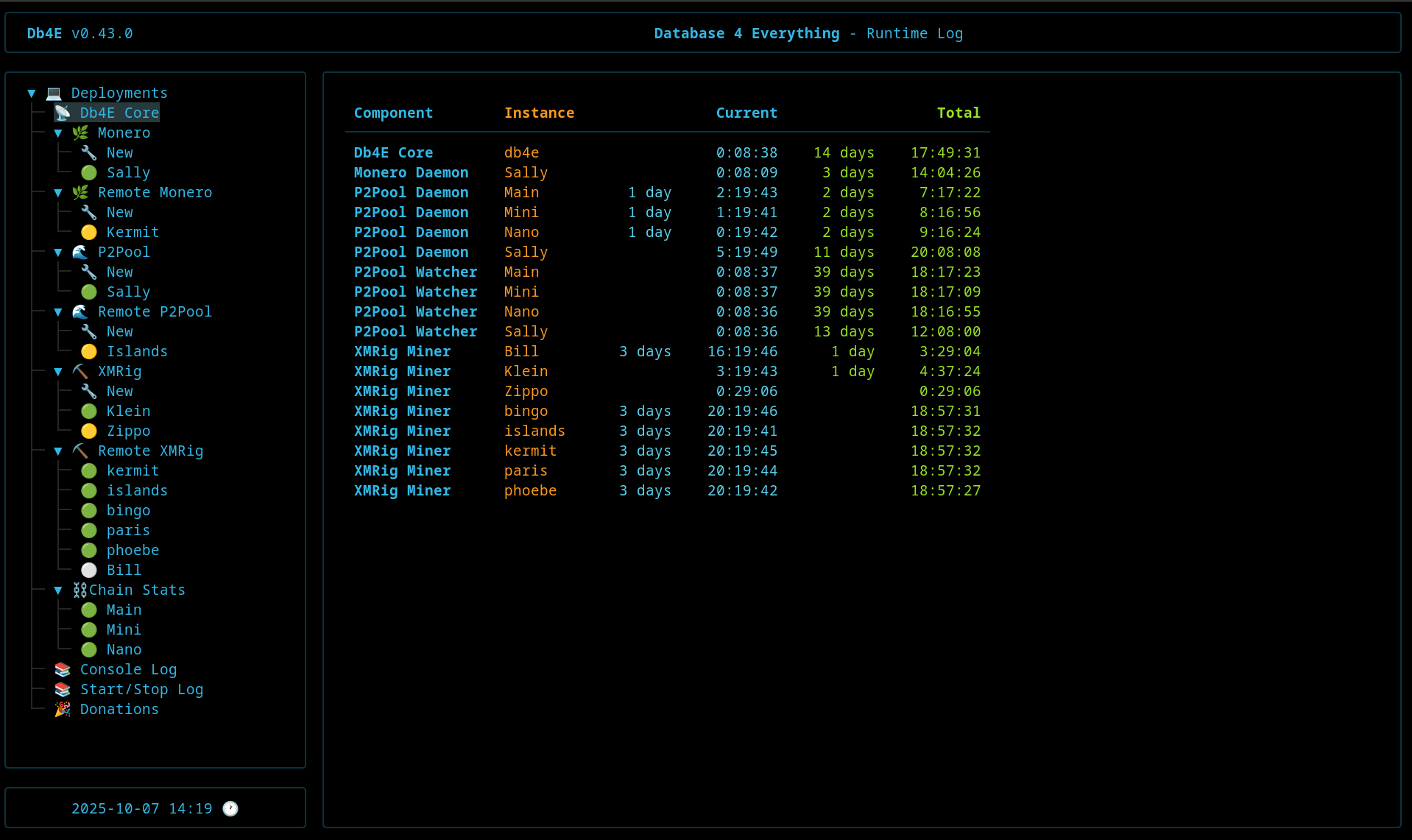Runtime Log