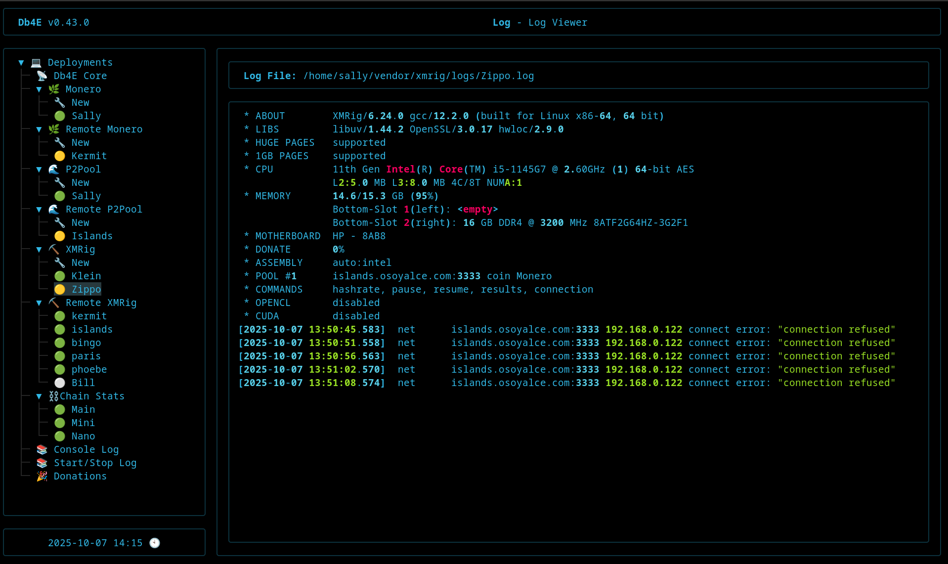 XMRig Logs